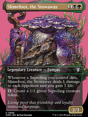 Slimefoot, the Stowaway (Commander Masters)
