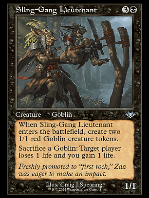 Sling-Gang Lieutenant (Modern Horizons 2 Timeshifts)