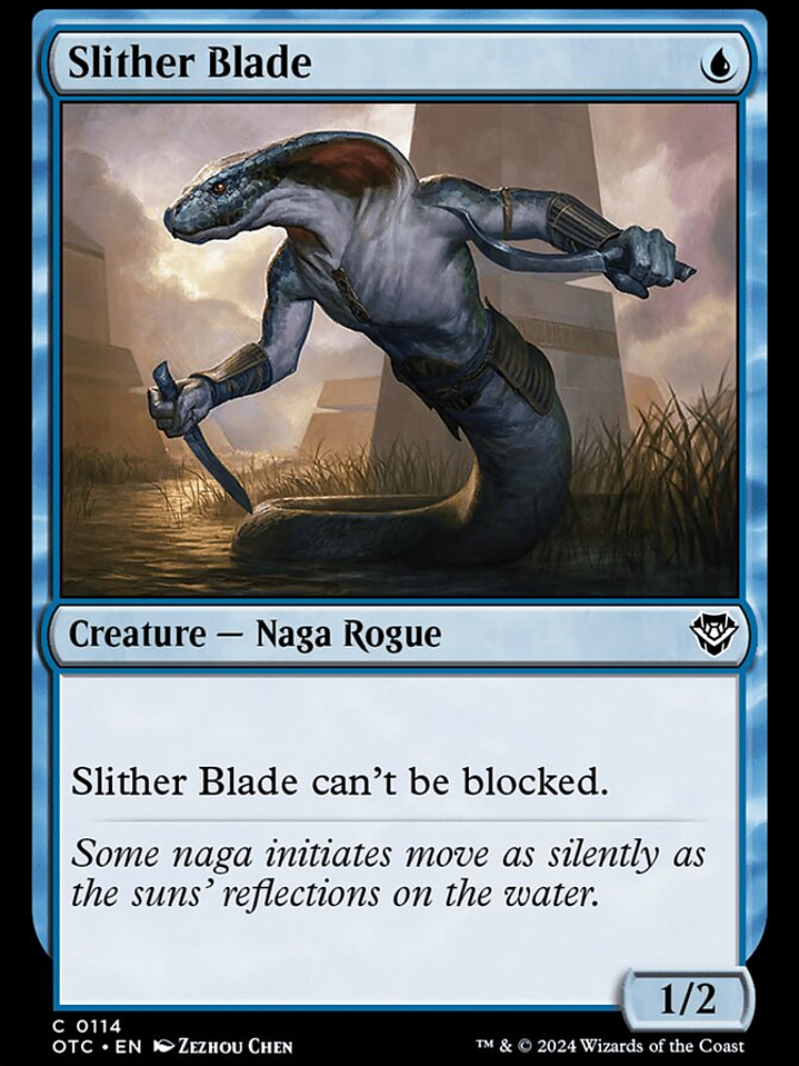 Slither Blade (Outlaws of Thunder Junction Commander) 1