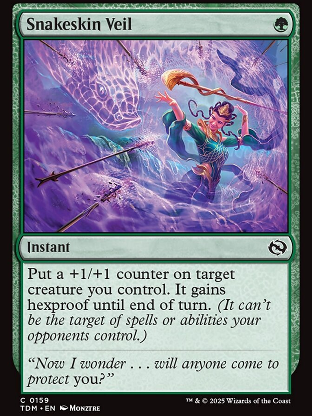 Snakeskin Veil (Tarkir: Dragonstorm) 1