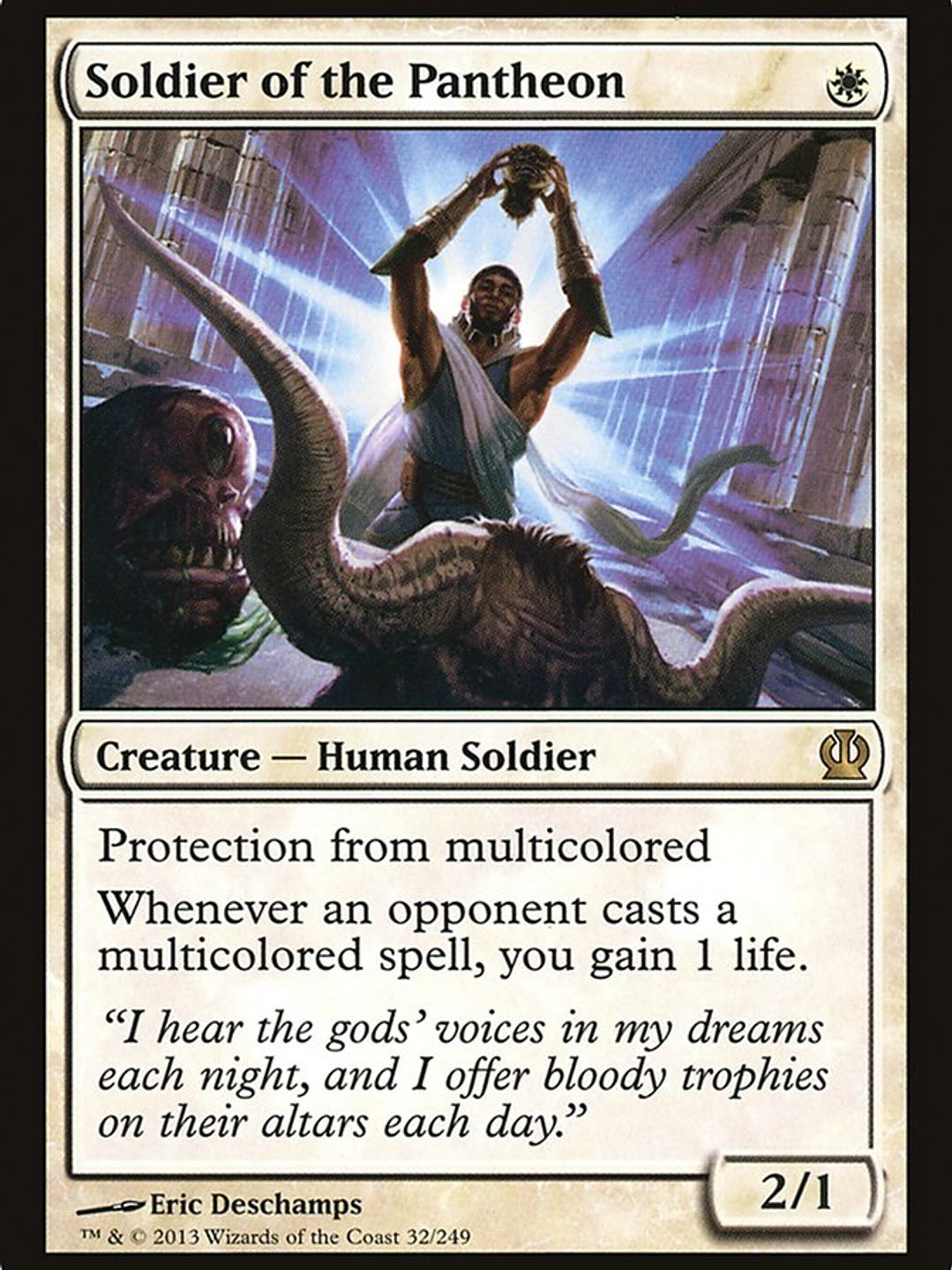 Soldier of the Pantheon (Theros) 1