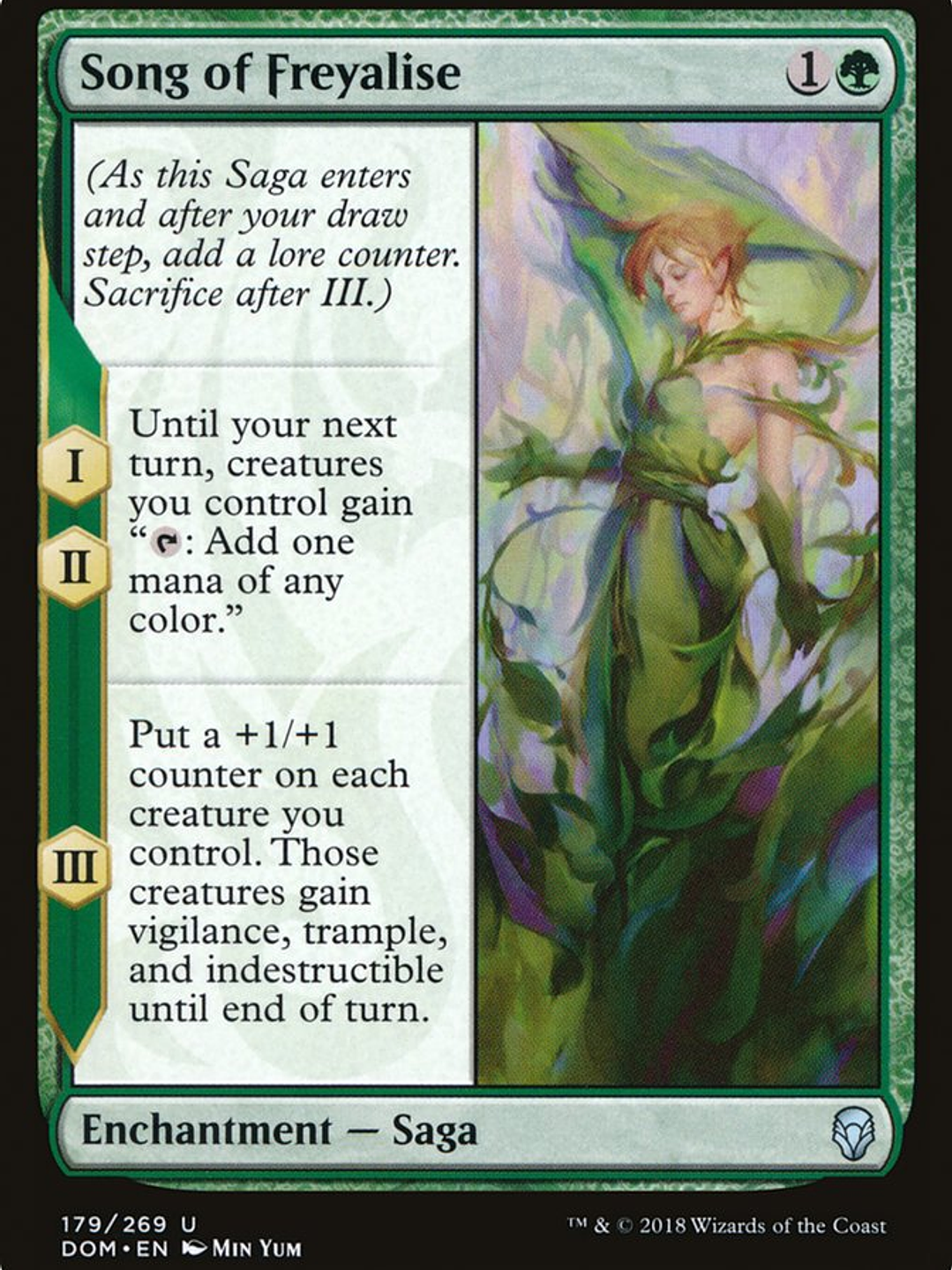 Song of Freyalise (Dominaria) 1