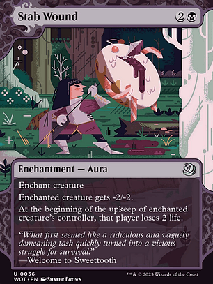 Stab Wound (Wilds of Eldraine: Enchanting Tales)