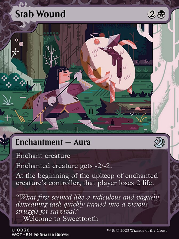 Stab Wound (Wilds of Eldraine: Enchanting Tales) 1