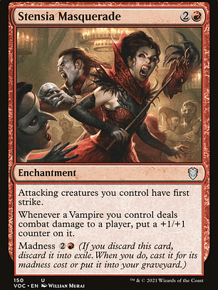 Stensia Masquerade (Crimson Vow Commander)