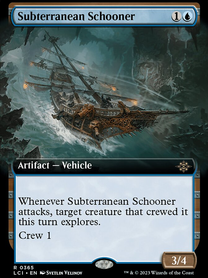 Subterranean Schooner (The Lost Caverns of Ixalan) 1