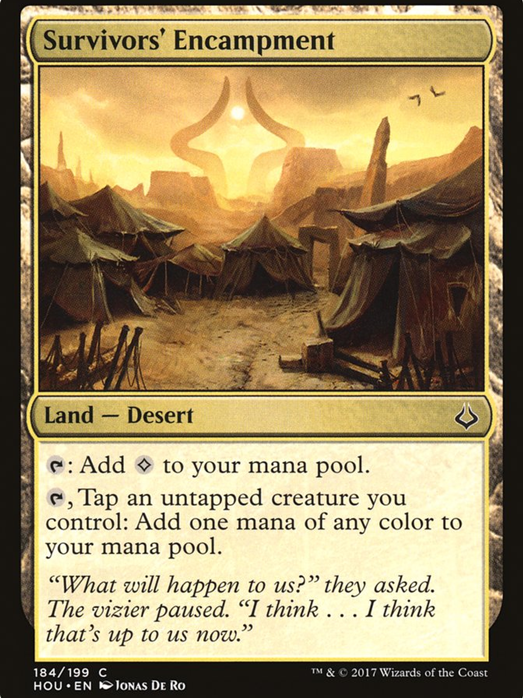 Survivors' Encampment (Hour of Devastation) 1