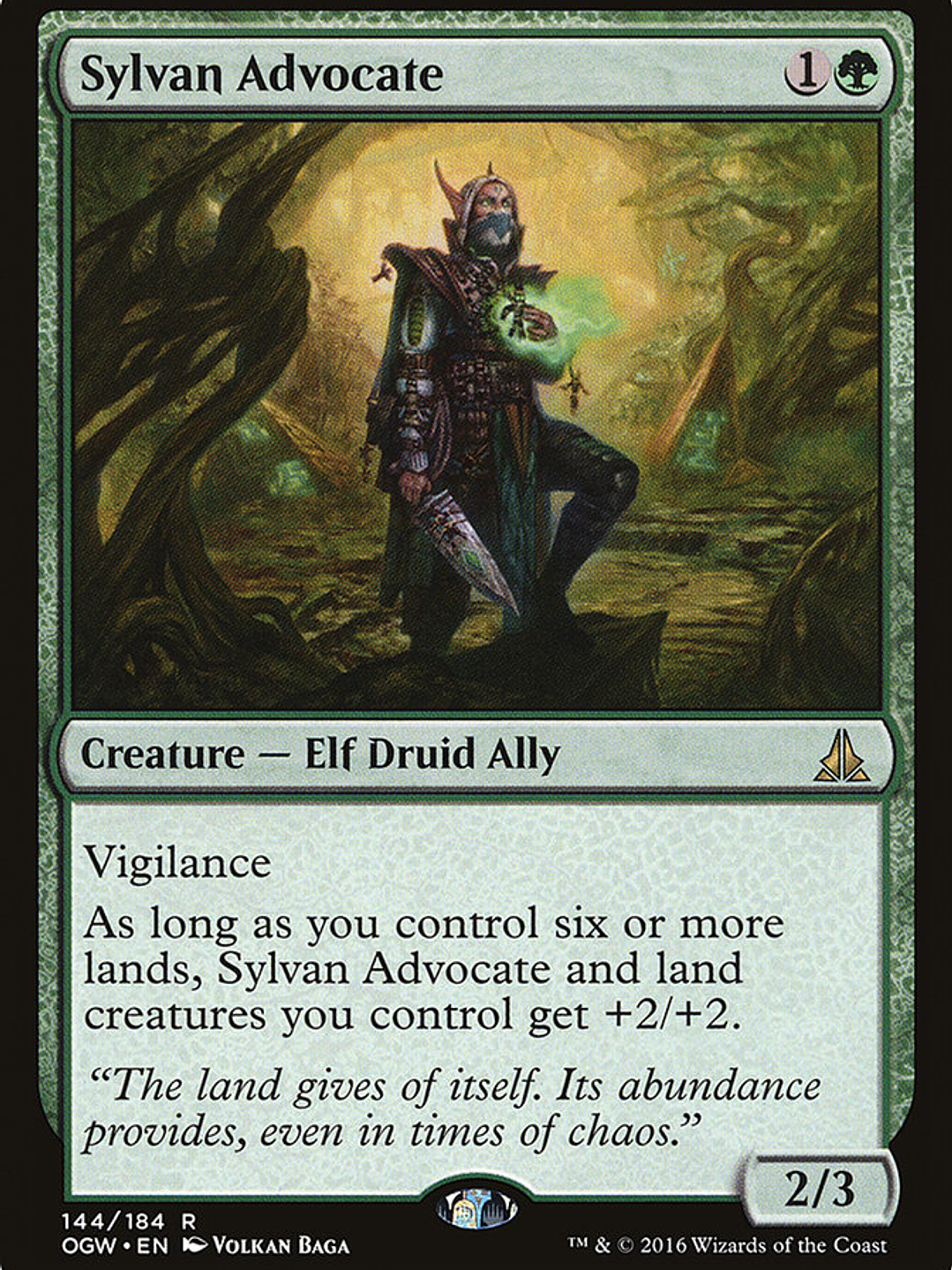 Sylvan Advocate (Oath of the Gatewatch) 1