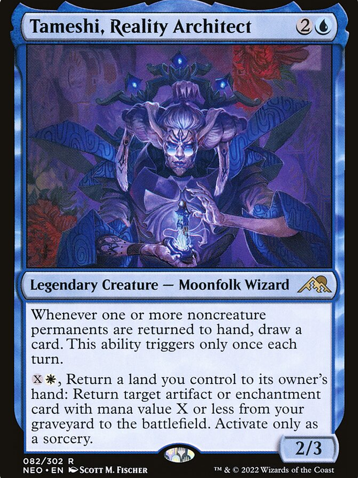 Tameshi, Reality Architect (Kamigawa: Neon Dynasty) 1