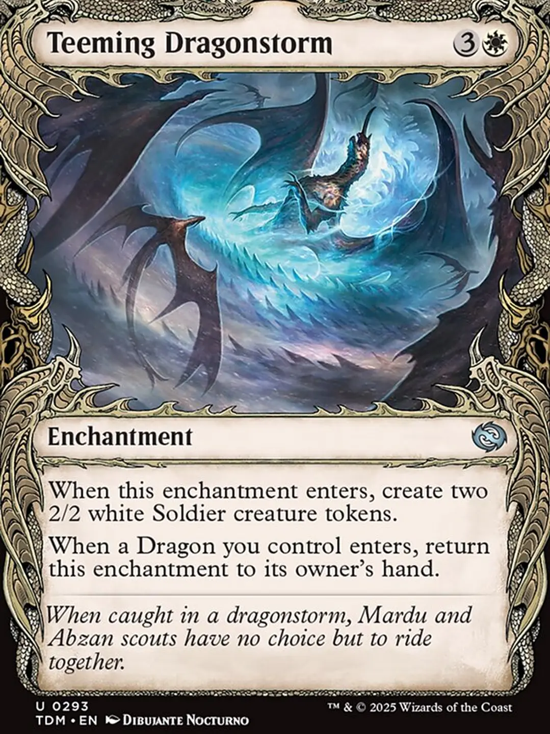 Teeming Dragonstorm (Tarkir: Dragonstorm) 1