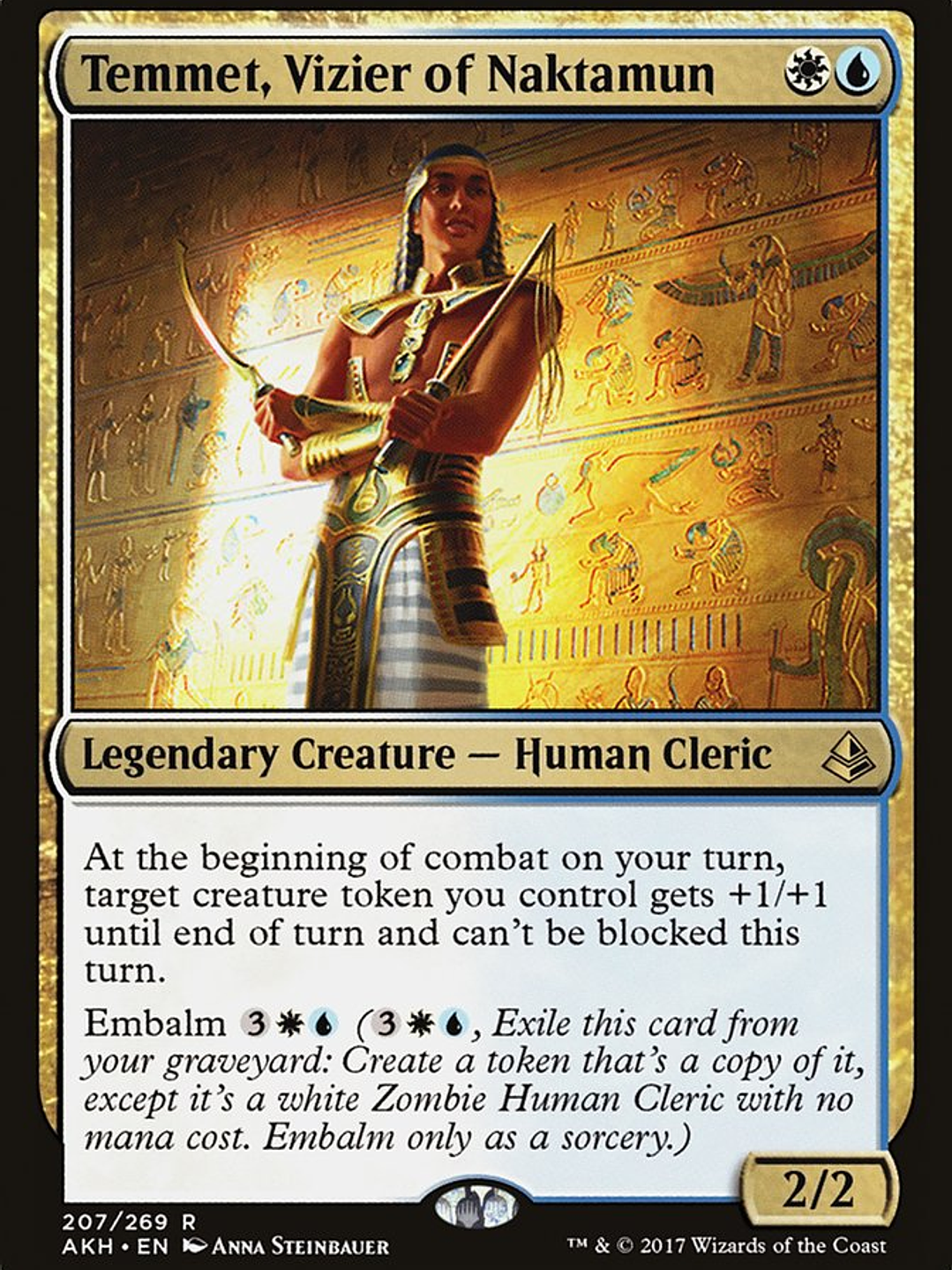 Temmet, Vizier of Naktamun (Amonkhet) 1