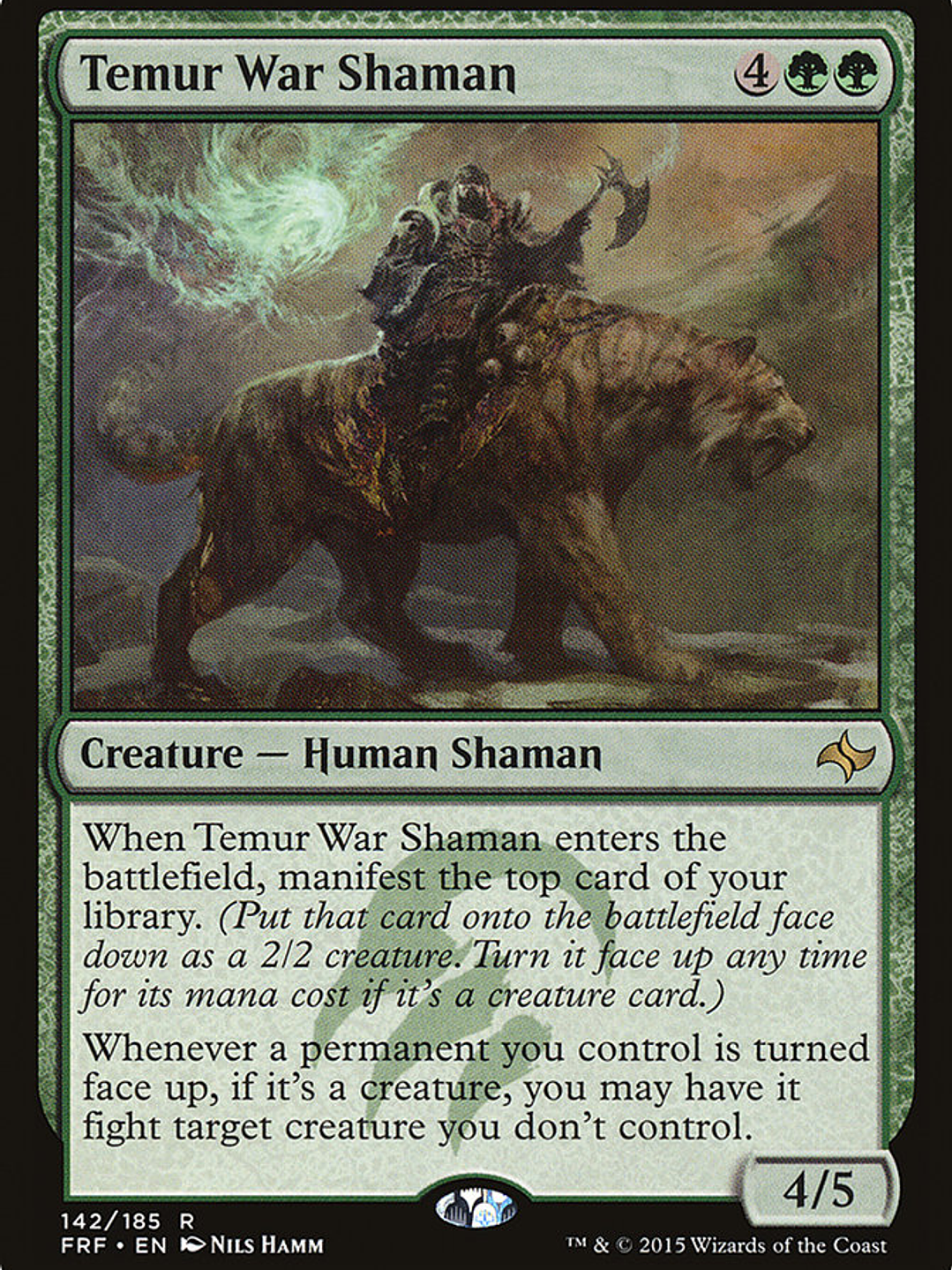 Temur War Shaman (Fate Reforged) 1