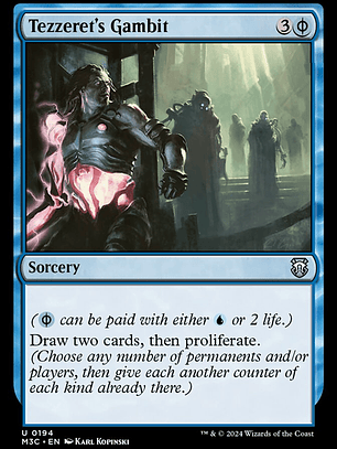 Tezzeret's Gambit (Modern Horizons 3 Commander)