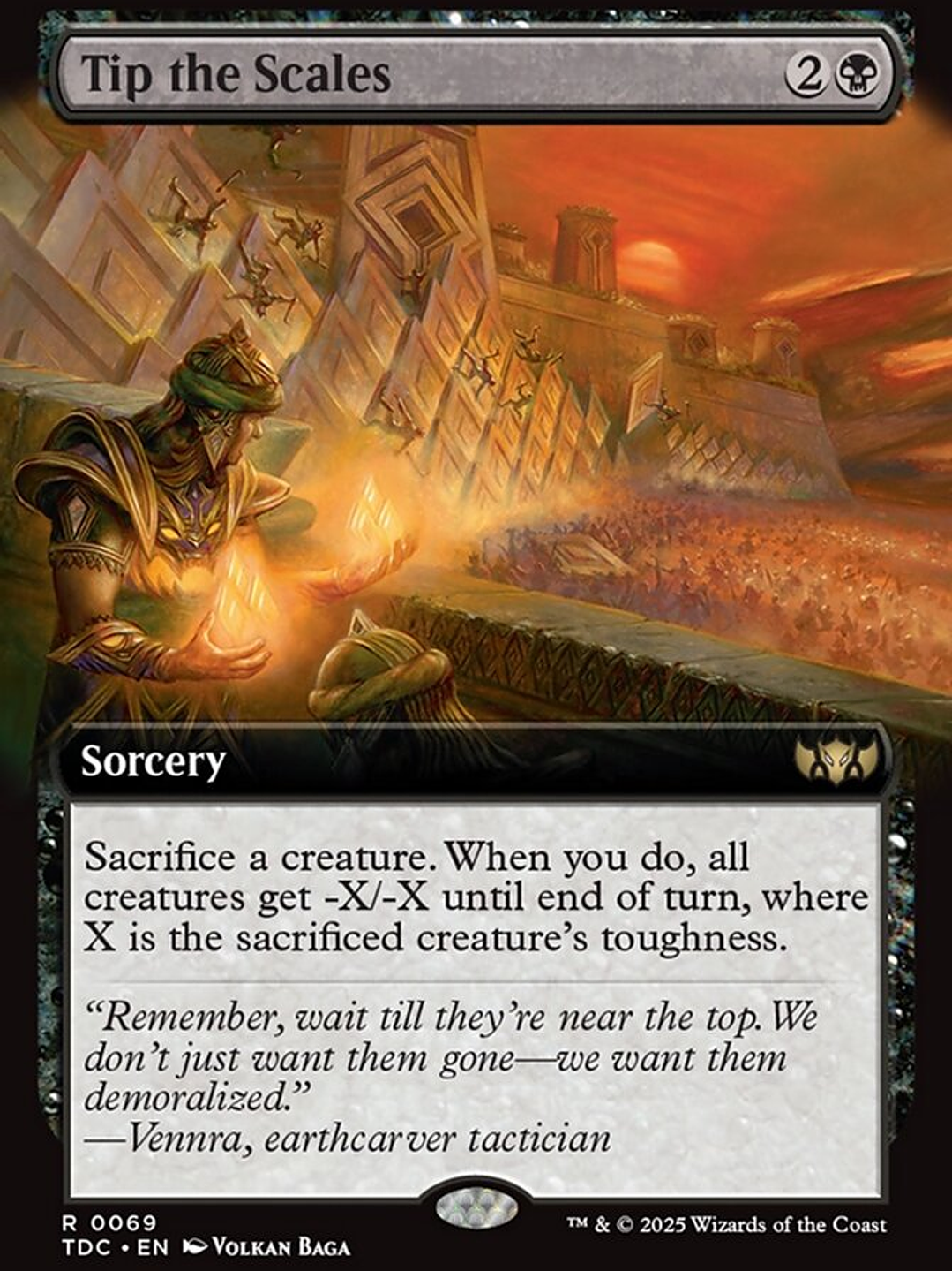 Tip the Scales (Tarkir: Dragonstorm Commander) 1