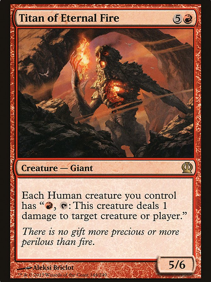 Titan of Eternal Fire (Theros) 1