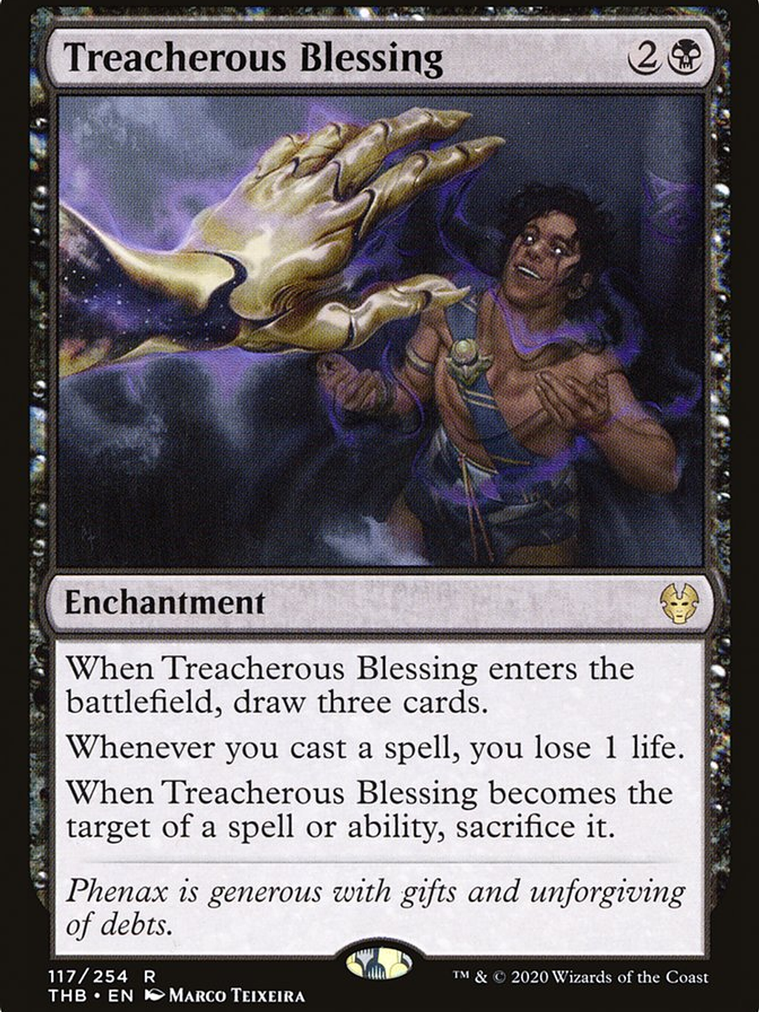 Treacherous Blessing (Theros Beyond Death) 1