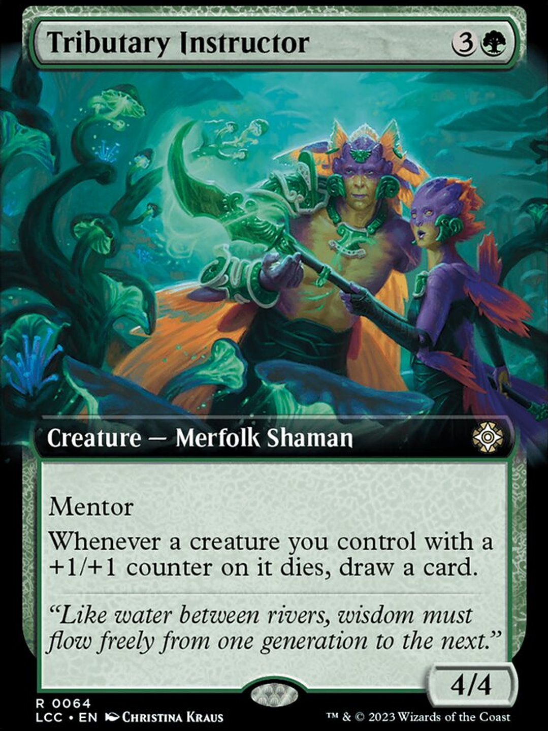 Tributary Instructor (The Lost Caverns of Ixalan Commander) 1