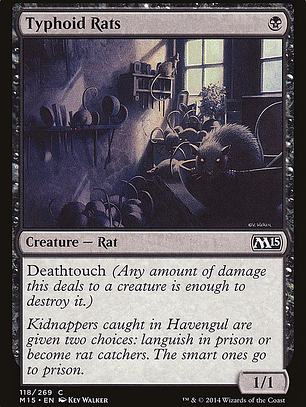 Typhoid Rats (Magic 2015)