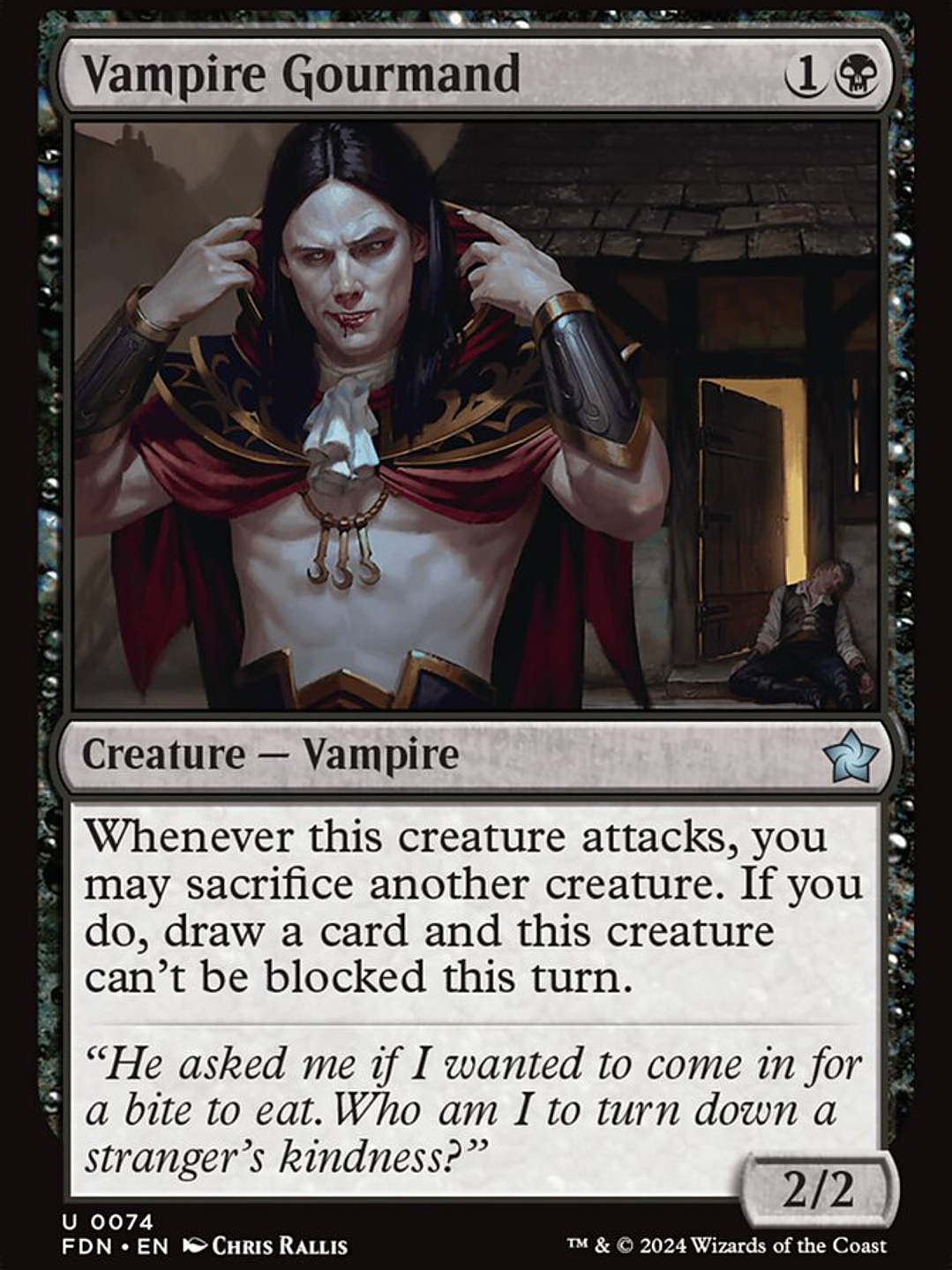 Vampire Gourmand (Foundations) 1