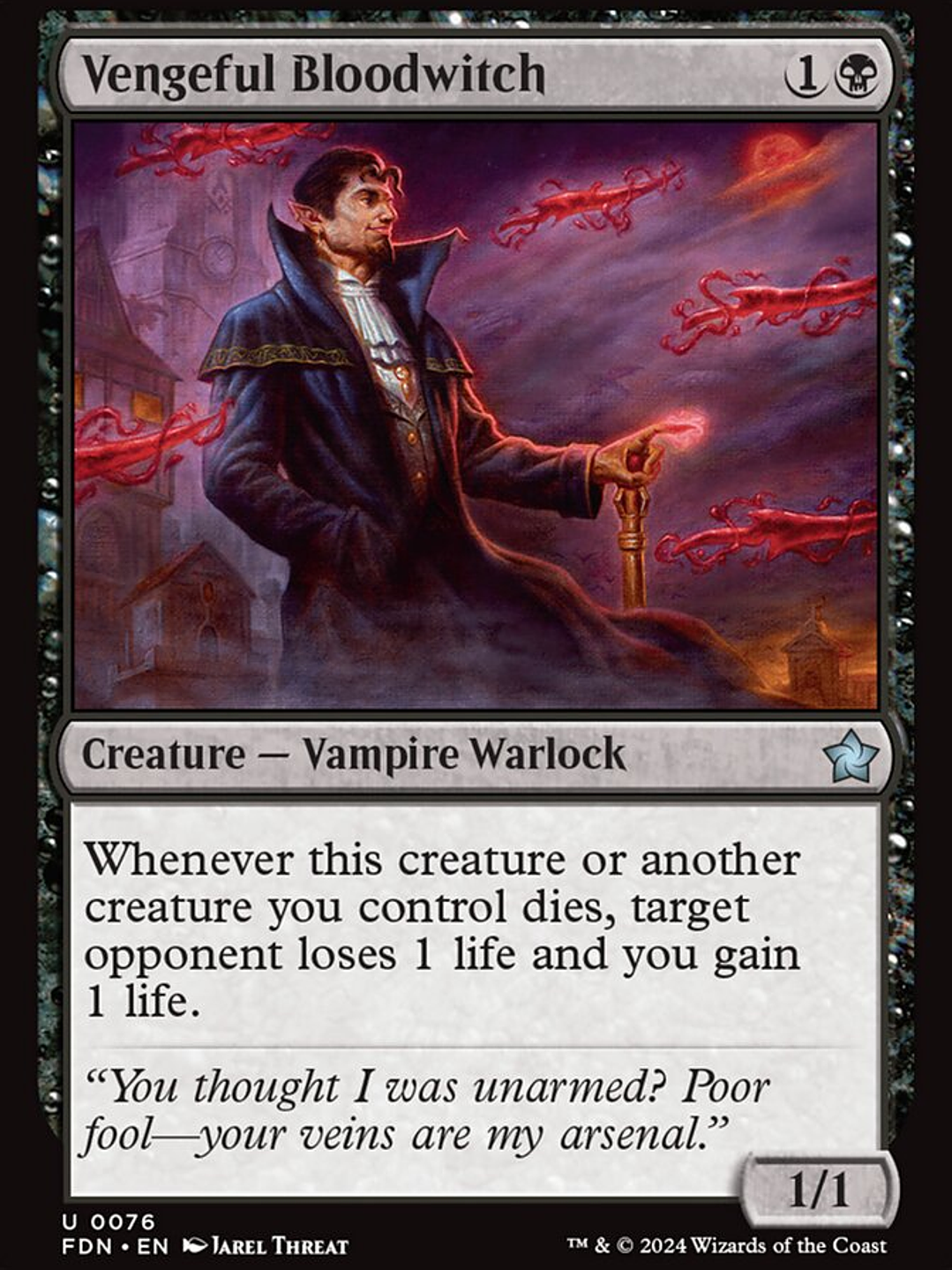 Vengeful Bloodwitch (Foundations) 1