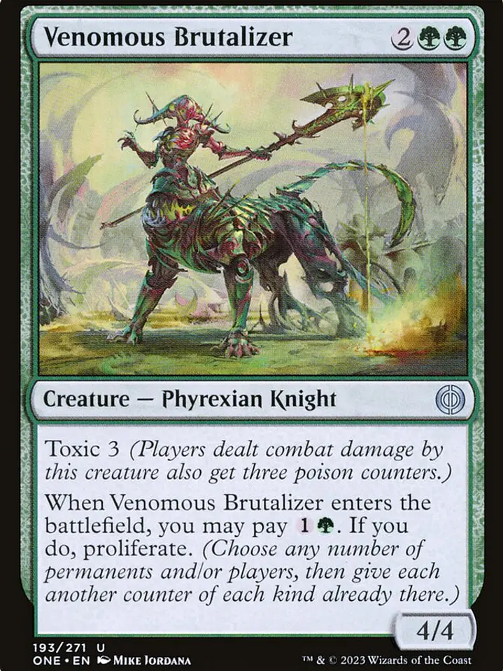 Venomous Brutalizer (Phyrexia: All Will Be One) 1