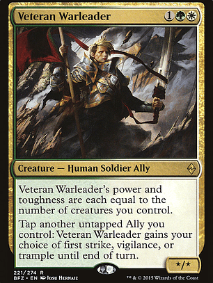 Veteran Warleader (Battle for Zendikar)