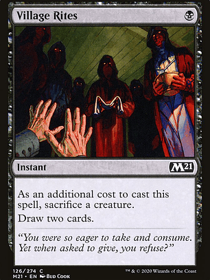 Village Rites (Core Set 2021)
