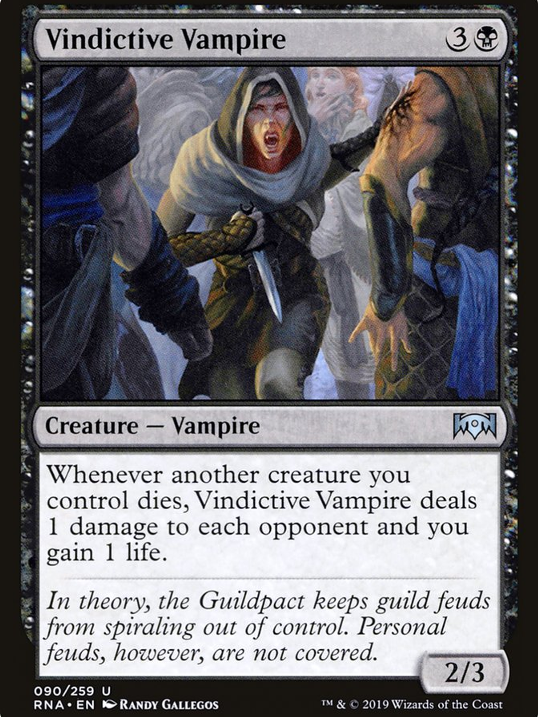Vindictive Vampire (Ravnica Allegiance) 1