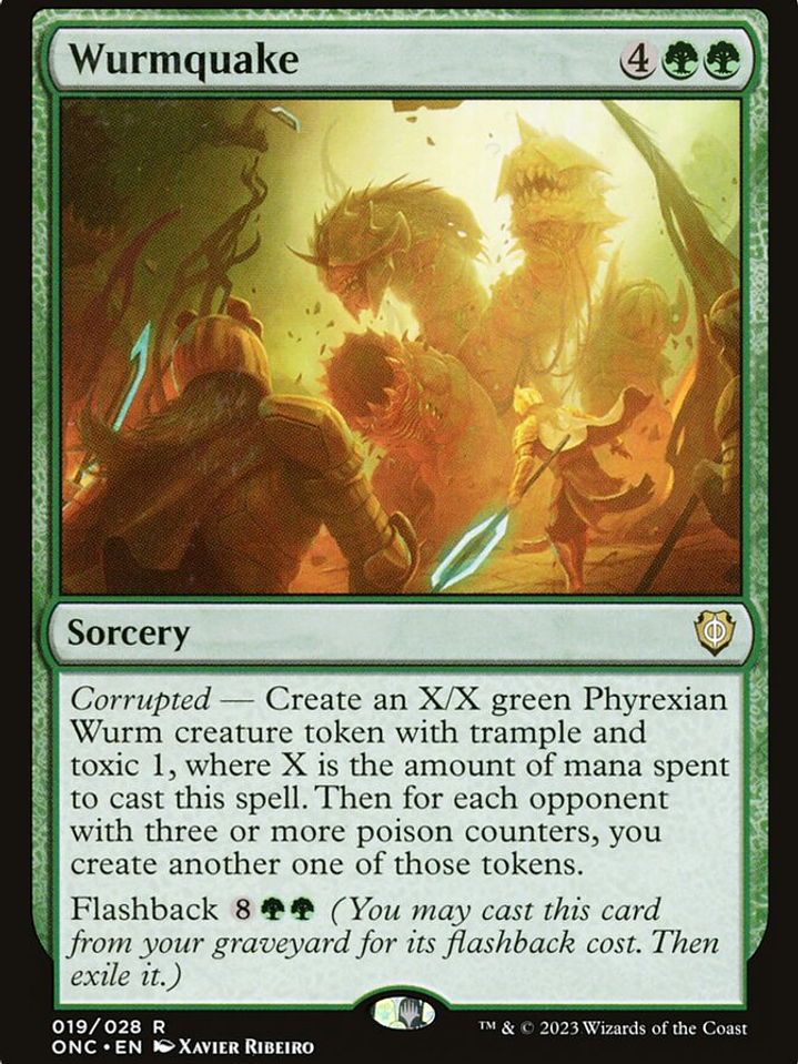 Wurmquake (Phyrexia: All Will Be One Commander) 1