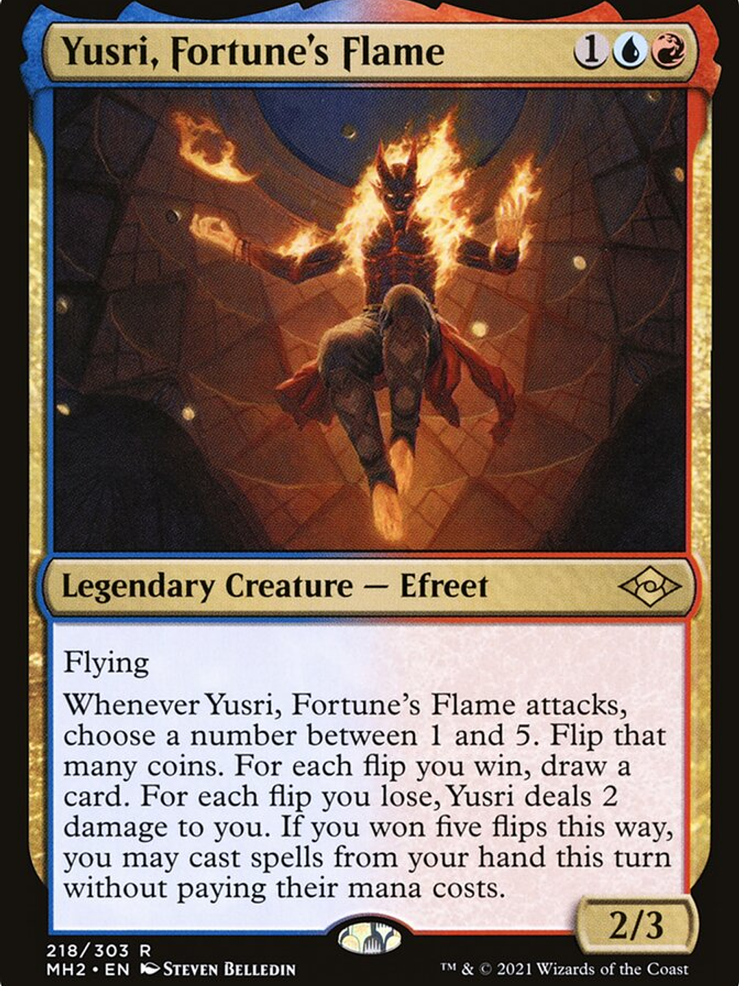 Yusri, Fortune's Flame (Modern Horizons 2) 1