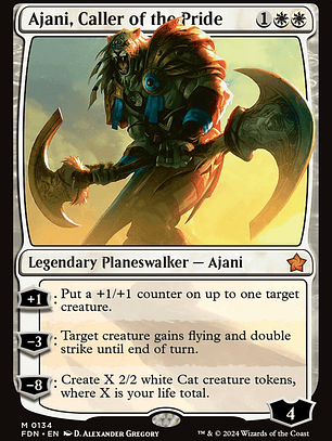 Ajani, Caller of the Pride (Foundations)