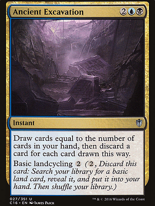 Ancient Excavation (Commander 2016)
