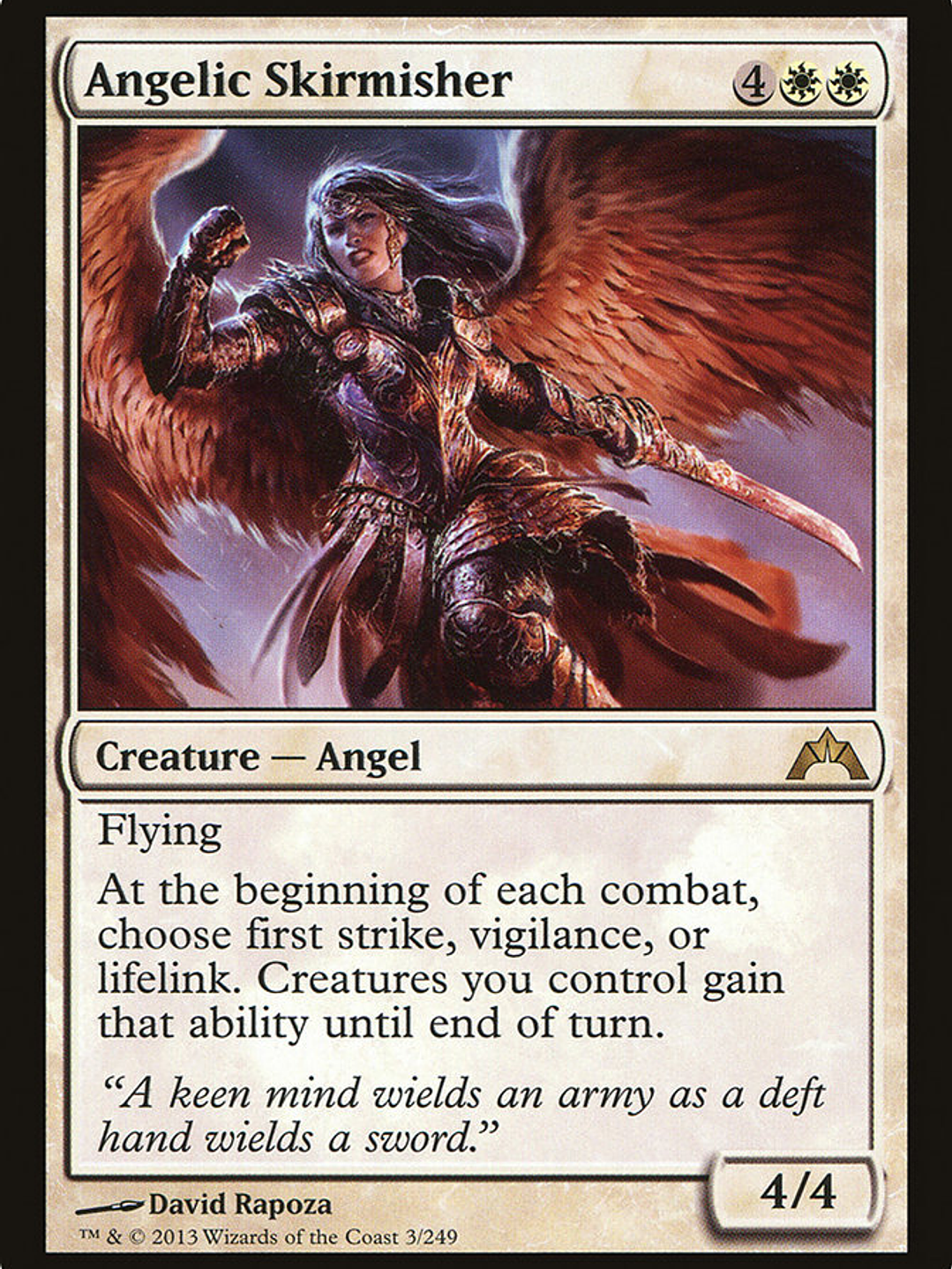 Angelic Skirmisher (Gatecrash) 1