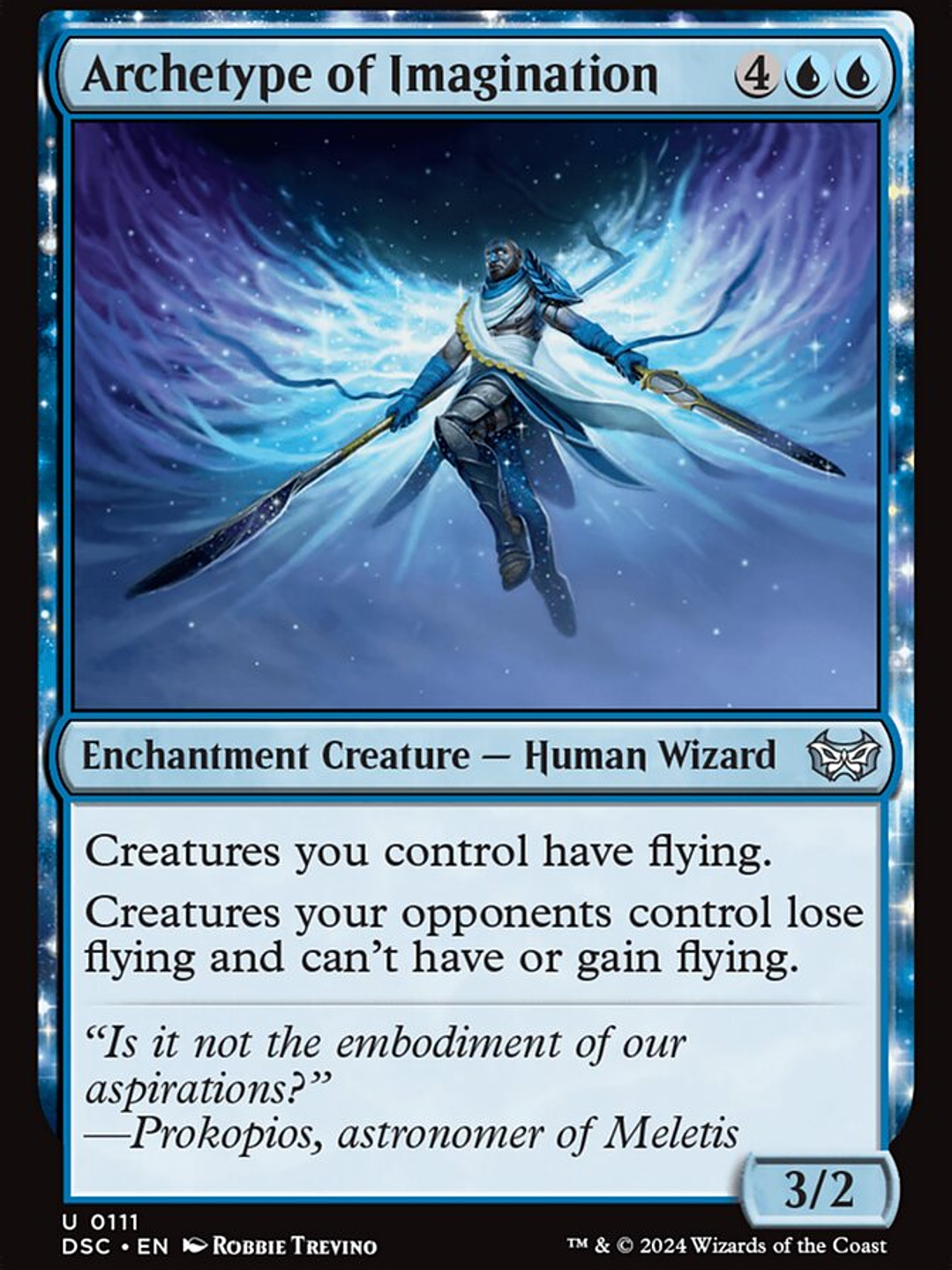 Archetype of Imagination (Duskmourn: House of Horror Commander) 1