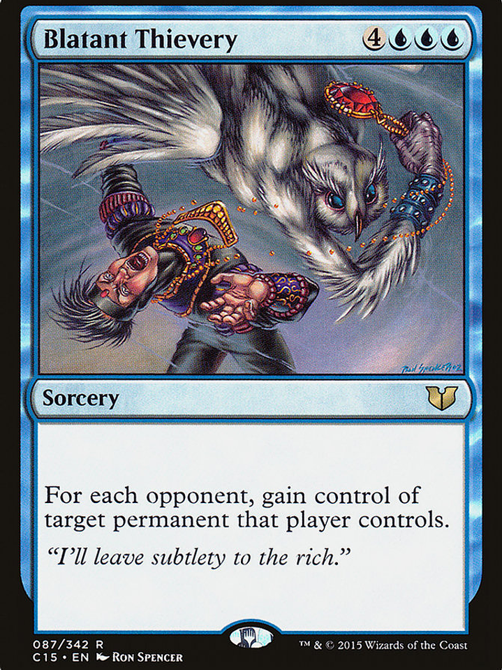 Blatant Thievery (Commander 2015) 1