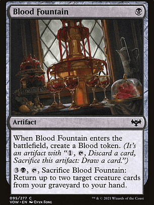Blood Fountain (Innistrad: Crimson Vow)