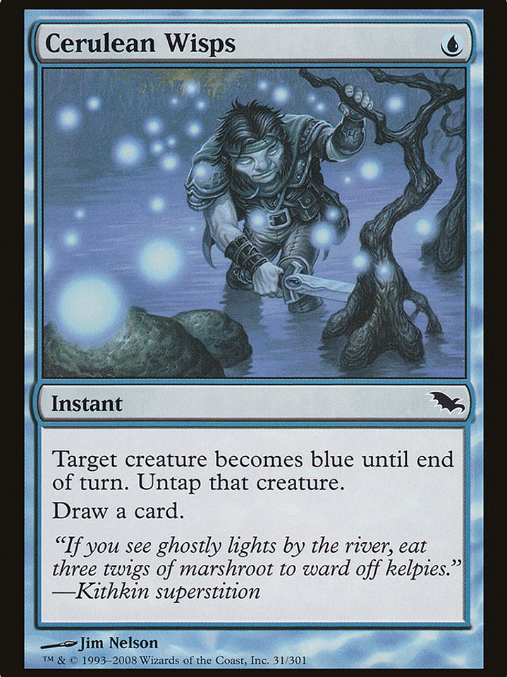 Cerulean Wisps (Shadowmoor) 1