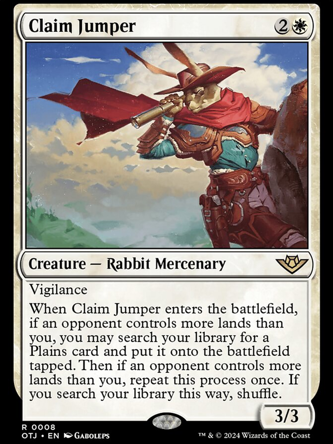 Claim Jumper (Outlaws of Thunder Junction) 1