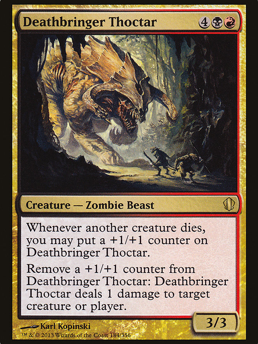 Deathbringer Thoctar (Commander 2013) 1