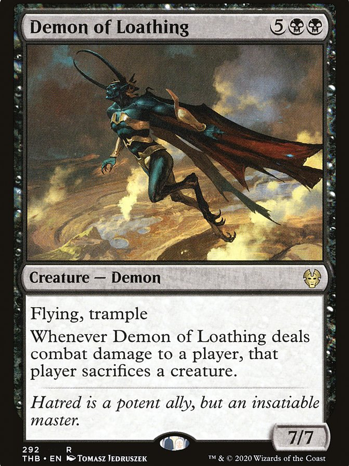 Demon of Loathing (Theros Beyond Death) 1