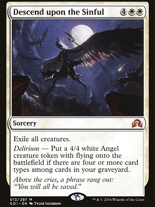 Descend upon the Sinful (Shadows over Innistrad)