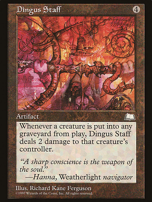 Dingus Staff (Weatherlight)