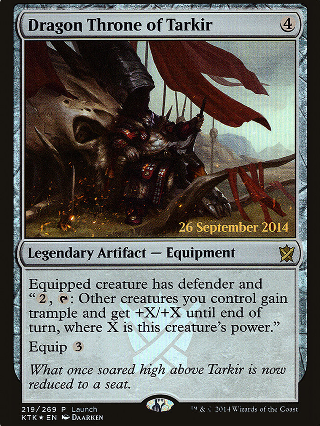 Dragon Throne of Tarkir (Khans of Tarkir Promos) 1