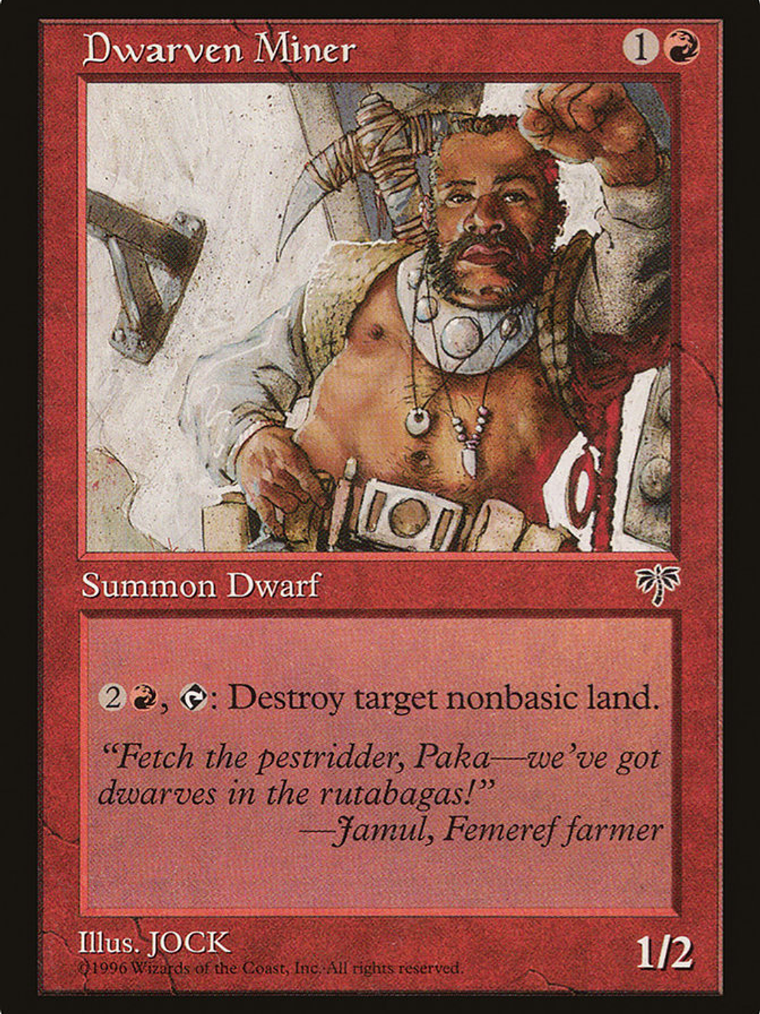 Dwarven Miner (Mirage) 1