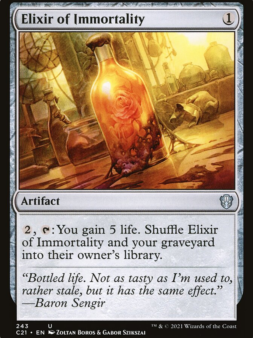 Elixir of Immortality (Commander 2021) 1