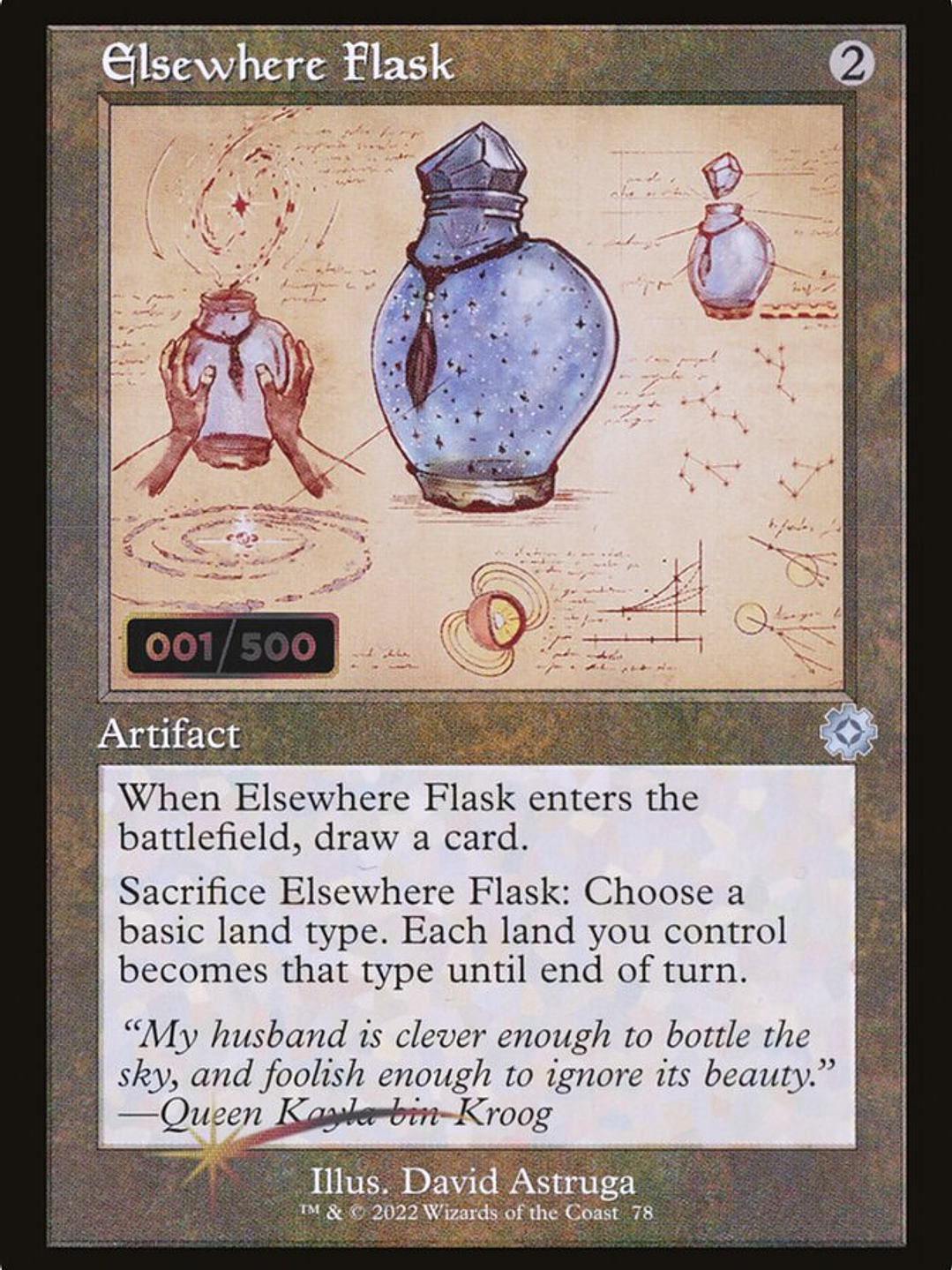 Elsewhere Flask (The Brothers' War Retro Artifacts) 1