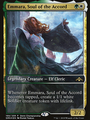 Emmara, Soul of the Accord (Guilds of Ravnica Promos)