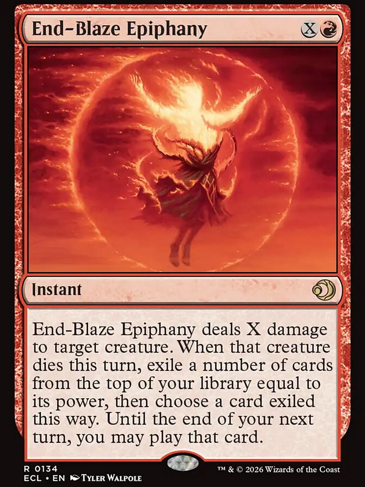 End-Blaze Epiphany (Lorwyn Eclipsed) 1