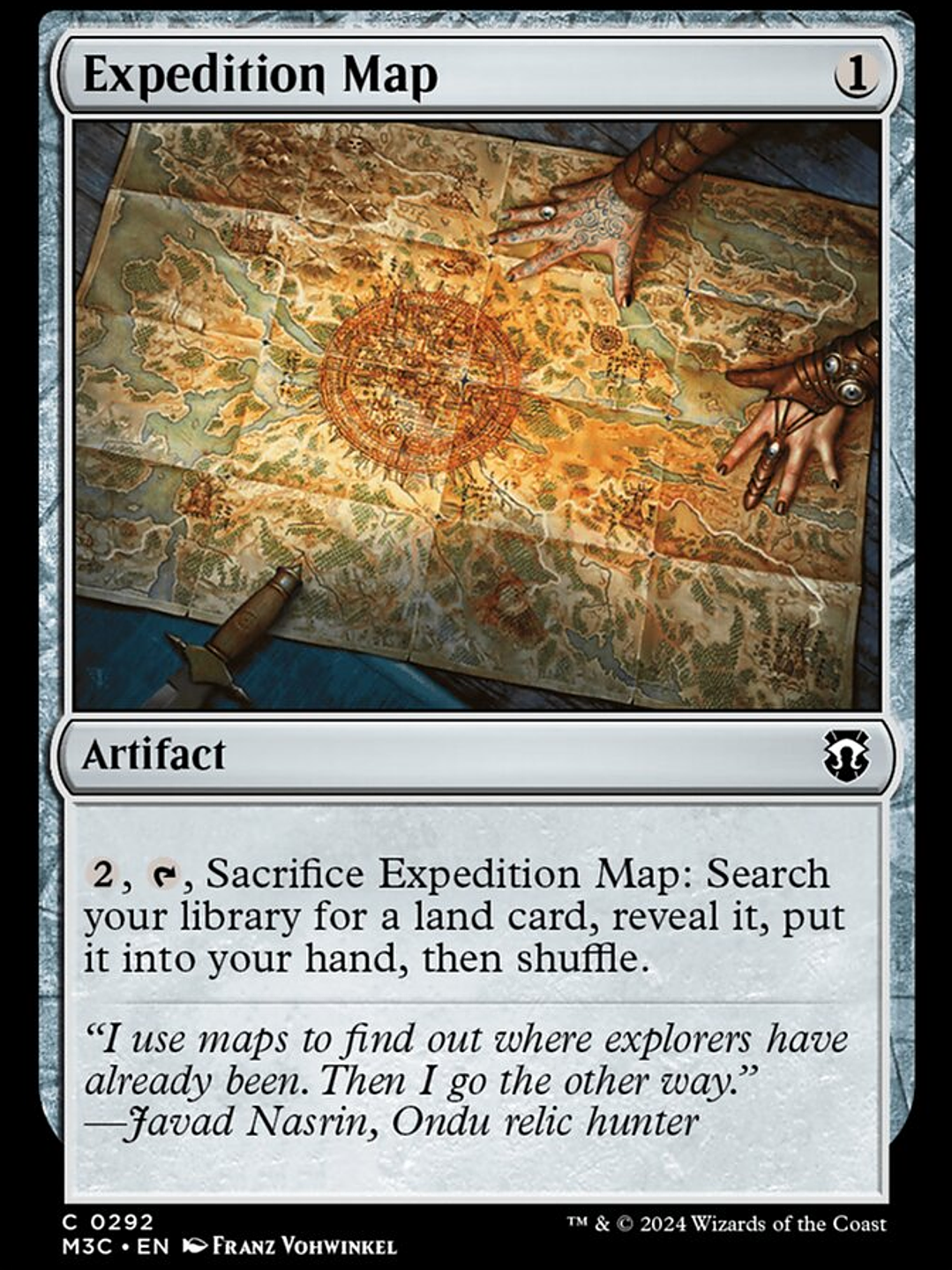 Expedition Map (Modern Horizons 3 Commander) 1