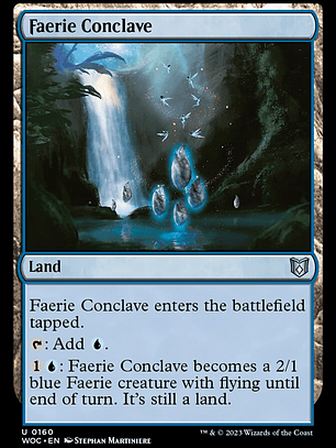 Faerie Conclave (Wilds of Eldraine Commander)